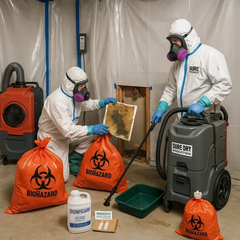 Contaminated Water Handling Protocols process in Cetronia, PA